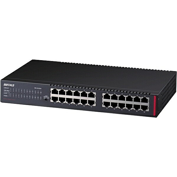 バッファロー BS-GU2024 レイヤー2 Giga アンマネージスイッチ 24ポート