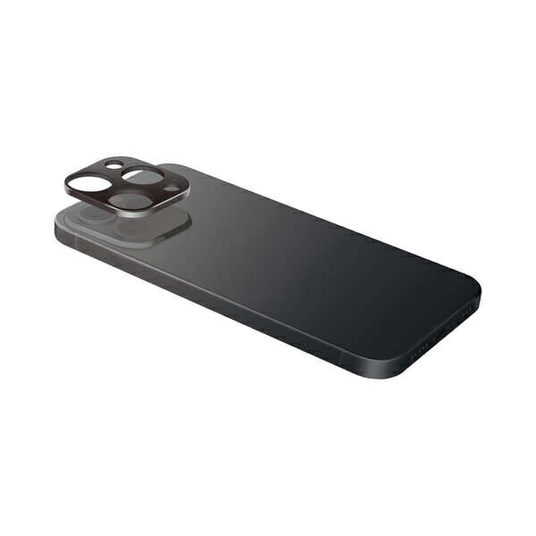 ELECOM PM-A22CFLLP2BK iPhone 14 Pro/ iPhone 14 Pro Max用カメラレンズカバー/ アルミフレーム/ ブラック