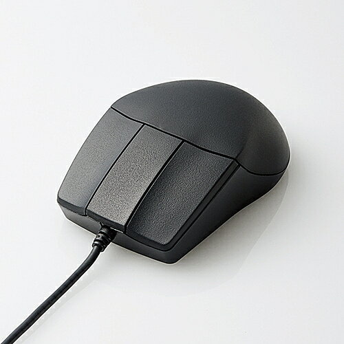 ELECOM M-CAD01UBBK 3D CAD向け3ボタンマウス/ 有線/ ブラック