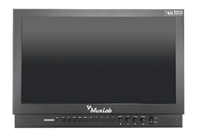 ジャパンマテリアル MUX-PV500842 4K30p対応 HDMI/ 3G-SDI 17.3インチモニター
