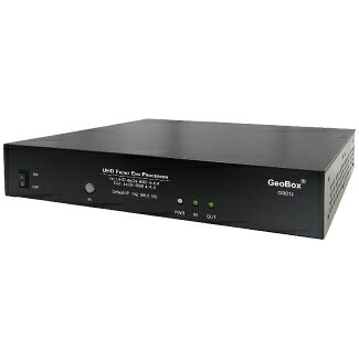 VNS GeoBox 4K入出力ビデオプロセッサー 4K/60P（4:4:4）までの入出力に対応し、入力映像の回転・反転・クリッピング・拡大・縮小表示に加えて、ピクチャーインピクチャーや最大4系統入力を1画面へ分割するマルチビュー表示にも対応します。 詳細スペック 電気用品安全法(本体)非対象 電気用品安全法(付属品等)適合/例外承認 電気用品安全法(備考)ACアダプターが適合