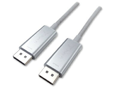 DisplayPort1.4 光ケーブル 5m 32.4Gbpsの高速伝送に対応しており、8K(7680×4320/30Hz）・4K(3840×2160/120Hz）の高解像度をサポートするDisplayPortアクティブ光ケーブルです。 詳細スペック 長さ5m 電気用品安全法(本体)非対象 電気用品安全法(付属品等)非対象