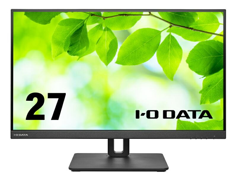 IODATA LCD-CU271AB-F ワイド液晶ディスプレイ 27型/ 3840×2160/ HDMI×1、DisplayPort×1、USB Type-C×1..