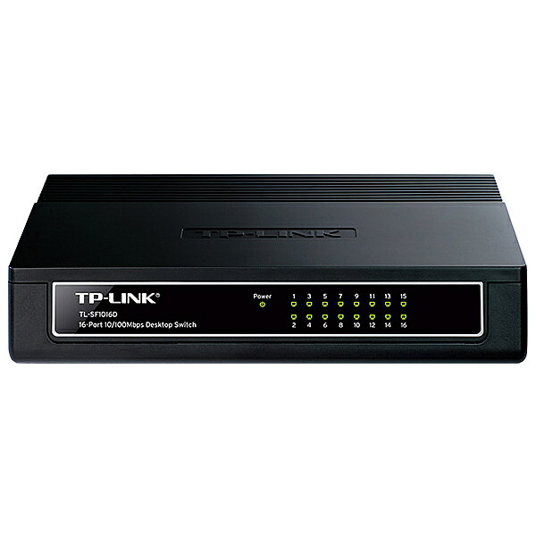 TP-LINK TL-SF1016D 16ポート 10/ 100Mbps スイッチングハブ