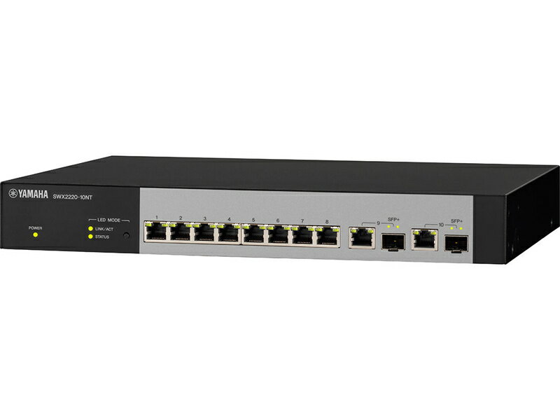 ヤマハ SWX2220-10NT スマートL2スイッチ 10ポート