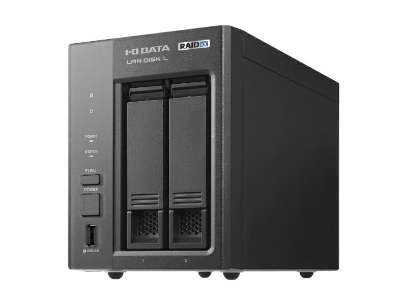 乐天商城 - IODATA HDL2-LX04 法人向け2ドライブNAS（ネットワークHDD） 4TB