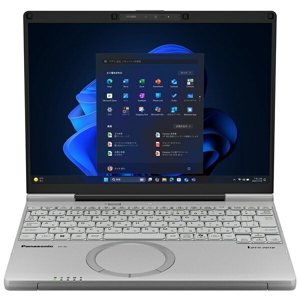 Panasonic CF-SC7ADMCR レッツノート SC 店頭(Core Ultra 5 325/ 16GB/ SSD・512GB/ 光学ドライブなし/ Win11Pro/ M365P(24か月版)+OFHB2024 オプション付/ 12.4型/ FHD+/ カームグレイ/ Copilot+ PC)