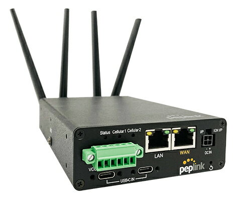 Peplink MAX-TST-PRO-DUO-LTEA-Q-T-JPC-PRM MAX Transit Duo Pro/ Peplinkマルチ回線ルーター
