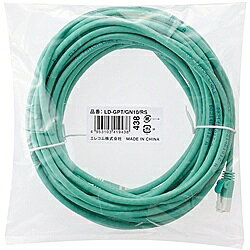 RoHS指令準拠LANケーブル/CAT6/爪折れ防止/10m/グリーン/簡易パッケージ仕様 ■Cat6準拠LANケーブルのスタンダードタイプです。 ■ツメ折れ防止プロテクターと屈曲に対する耐久性が高い素材のコネクターを採用したダブル構造で、ツメが折れにくいLANケーブルです。 ※1000回の屈曲検査に合格(エレコム社検証) ■ツメ折れによるケーブルの脱落を防止し、長期にわたってしっかりとLANポートに固定することができます。 ■カラー:グリーン ■インターフェイス:RJ-45コネクター ■環境配慮事項:EU RoHS指令準拠(10物質) ■規格:Cat6準拠(10BASE-T/100BASE-TX/1000BASE-T/1000BASE-TX対応) ■伝送速度:1Gbps ■伝送帯域:250MHz ■ケーブル長:約10m ※コネクター含まず ■ケーブル太さ:約5.5mm ■芯数:8芯 ■結線方式:ストレート結線 ■ヨリ対芯線(ツイストペアケーブル):○ ■シールド:無し(UTP仕様) ■十字介材:× ■外部シース(被膜)材質:PVC ■レングスマーク付:× ■導体構成:ヨリ線(24AWG) ■コネクタ有無:両端コネクター付 ■モールド加工コネクタ:○ ■スリムコネクタ:○ ■爪折れ防止カバー付コネクタ:○ ■ケーブル巻取り機能:× ■パッケージ形態:ポリ袋(環境配慮タイプ) ■爪の折れないコネクタ:○ ■PoE:× 詳細スペック 長さ10m 結線ストレート結線 色グリーン 端子RJ-45コネクター 規格Cat6準拠(10BASE-T/100BASE-TX/1000BASE-T/1000BASE-TX対応) 電気用品安全法(本体)非対象 電気用品安全法(付属品等)付属品等無し 電気用品安全法(備考)外部電源不要の為