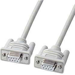 サンワサプライ KR-ECCR2 エコRS-232Cケーブル（クロス結線・2m）