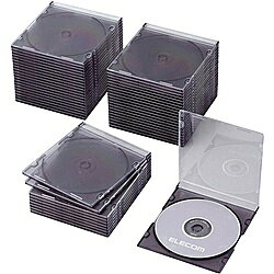 Blu-ray/DVD/CDスリムプラケース/1枚収納/50パック/クリアブラック ■厚さ約5mmのスリムタイプのBlu-ray/DVD/CDケースです。 ■スリムタイプなので、同じスペースでも標準タイプに比べて多くの枚数を収納可能です。 ■ケース1枚につきディスク1枚を収納可能です。 ■ケース内側に歌詞カードやインデックスカードも収納可能です。 ■収容メディア:Blu-ray Disc/DVD/CD ■収容枚数(ケース1枚あたり):1枚 ■ジャケット収納:○ ■外形寸法:幅142×奥行5.2×高さ125mm ■重量:37g(1枚) ■入り数:50 ■材質:ポリスチレン ■本体カラー:クリアブラック 詳細スペック 電気用品安全法(本体)非対象 電気用品安全法(付属品等)付属品等無し 電気用品安全法(備考)電気の通らない製品の為