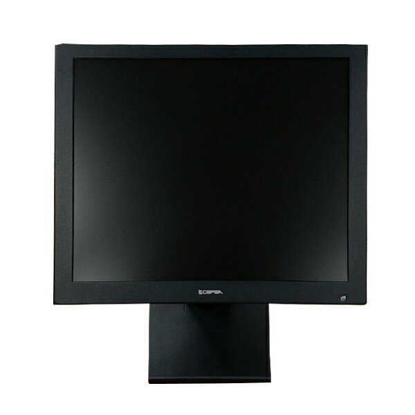 ASK TRADING LAD-DT17N メタルキャビネット17インチ液晶監視モニター 17型/ 1280×1024ドット/ BNC、HDMI、VGA/ ブラック/ スピーカー：あり/ CVBS信号対応