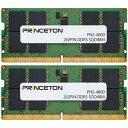 プリンストン PN5-4800-8GX2 16GB(8GB 2枚組) DDR5-4800 262Pin SODIMM
