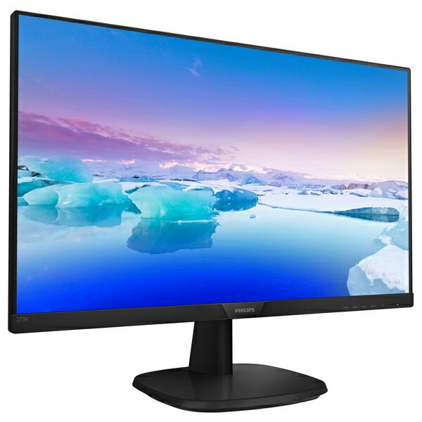 PHILIPS 273V7QJAB/11 液晶ディスプレイ 27型/ 1920×1080/ DisplayPort、HDMI、D-Sub/ ブラック/ スピーカー：あり/ 5年間フル保証