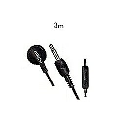 JVCケンウッド MR-55V イヤホン（3m・3.5mmミニプラグ・ボリューム付）