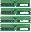 アドテック ADS5600D-E32GDB4 DDR5-5600 UDIMM ECC 32GB×4枚 2Rx8(2)
