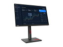 レノボ・ジャパン 63B0MAR6JP ThinkVision T22i-30 (21.5型/ 1920×1080/ アナログ(mini D-Sub 15PIN)x1、DisplayPort x1、HDMI x1/ 黒/ スピーカーなし)