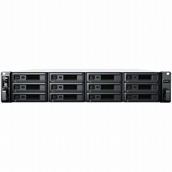 Synology AMD Ryzen V1780B搭載12ベイNASサーバー RackStation RS2423RP+