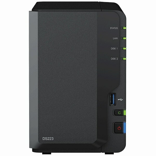 Synology Realtek RTD1619B CPU搭載 低価格2ベイNAS DiskStation DS223