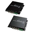 ジョブル HD401F4-5M AHD/ HD-TVI/ HDCVI/ コンポジット 4映像・RS485光ファイバー長距離伝送装置