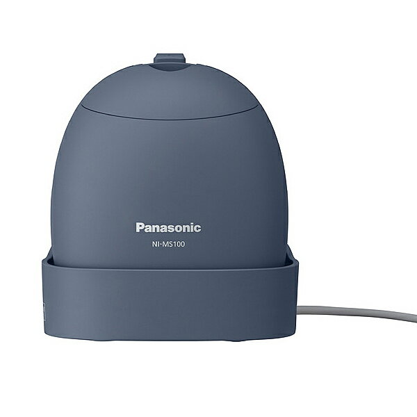 【送料無料】Panasonic NI-MS100-A 衣類スチーマーモバイル （グレイッシュブルー）【在庫目安:僅少】