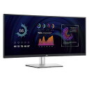 Dell Technologies P3424WE Dell 34インチ曲面USB-Cハブ モニター (34型/ 3440×1440/ HDMI、DisplayPort、USB-C/ ブラック/ スピーカー:なし)
