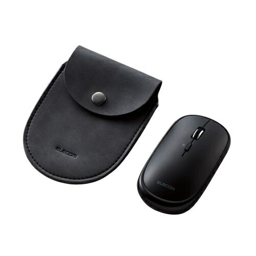 ELECOM M-TM15BBBK マウス/ Bluetooth/ 4ボタン/ 薄型/ 充電式/ 3台接続可能/ ブラック ELECOM M-TM15BBBK マウス/ Bluetooth/ 4ボタン/ 薄型/ 充電式/ 3台接続可能/ ブラック