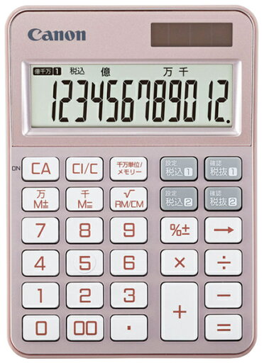 Canon 6511C003 電卓 KS-126WUV-PG JPN SOB Canon 6511C003 電卓 KS-126WUV-PG JPN SOB