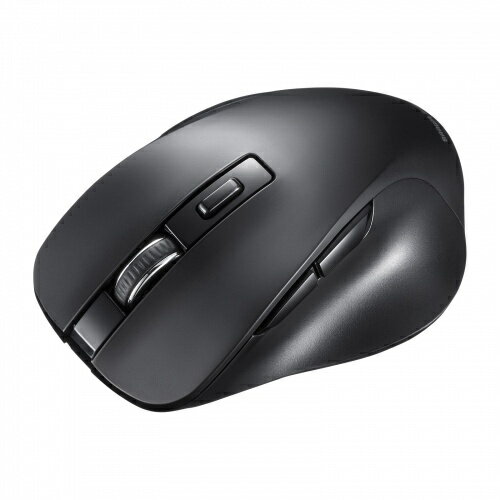 サンワサプライ MA-BB518BK BluetoothブルーLEDマウス(5ボタン・ブラック)