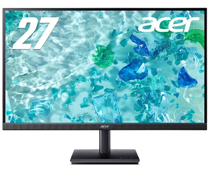Acer V277KL1bmiipx 27インチ4K液晶ディスプレイ(27型/ 3840×2160、4K UHD、16:9/ 1920×1080、FHD、16:9(DFR利用時)/ HDMI、DisplayPort/ ブラック/ 2W+2Wステレオスピーカー/ IPS/ 非光沢/ LED/ 4ms)