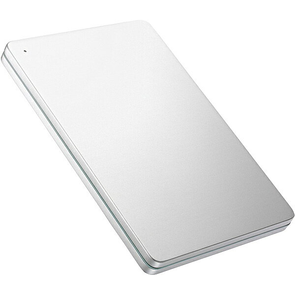 IODATA HDPX-UTS2S USB3.0/ 2.0対応ポータブルハードディスク「カクうす」 2TB Silver×Green
