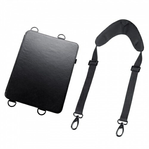 サンワサプライ PDA-IPAD2112BK iPad Air 13インチ(M2/ 2024)用スタンド・ベルト付きケース サンワサプライ PDA-IPAD2112BK iPad Air 13インチ(M2/ 2024)用スタンド・ベルト付きケース