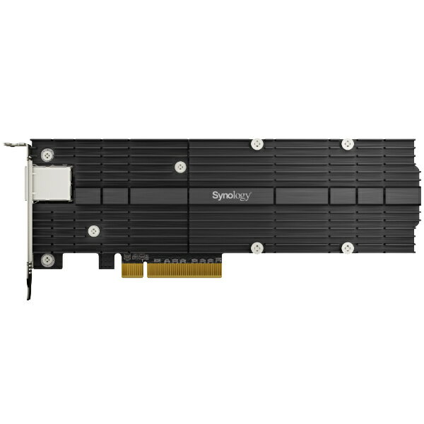 Synology E10M20-T1 M.2 NVMe ＆ 10GbE Combo Adapter Card (PCIe 3.0 x8)
