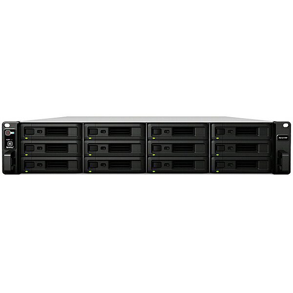 Synology RackExpansion RX1217RP 12ベイ拡張ユニット 冗長電源モデル HDD非搭載モデル