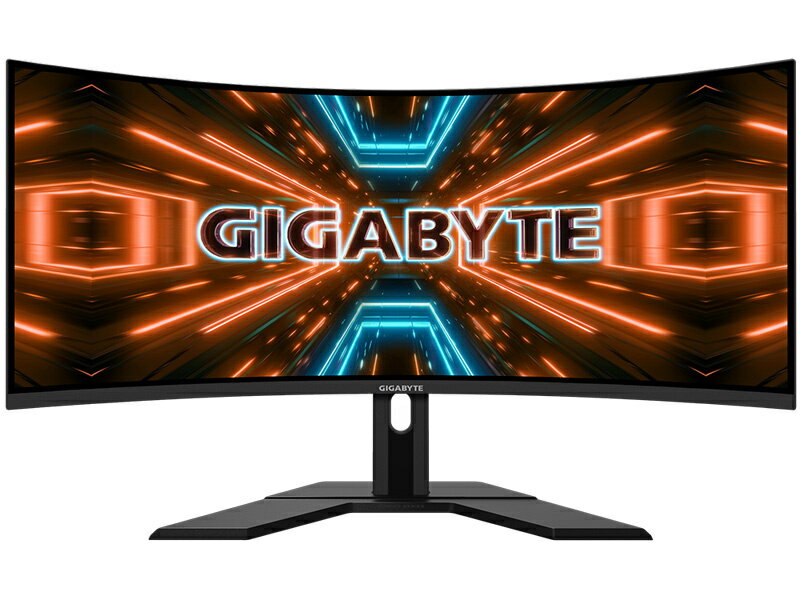 GIGABYTE 0889523-028643 ゲーミングモニター G34WQC A (34型/ 3440×1440/ HDMI、DisplayPort/ ブラック/ スピーカー：あり/ VA/ 1500R/ ウルトラワイドQHD)