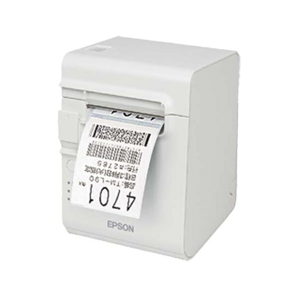 EPSON TML90UE431 サーマルレシートプリンター/ 80mm/ USB・有線・無線LAN/ ラベル印刷対応/ クールホワイト