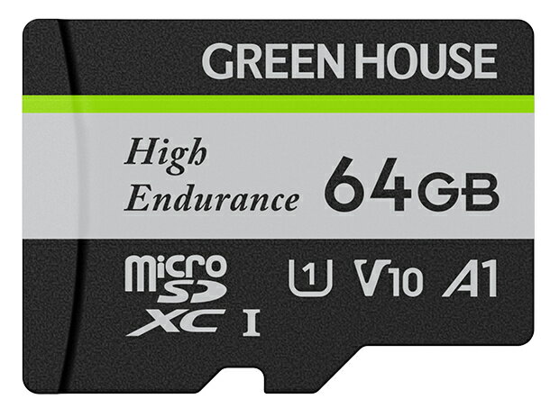 GREEN HOUSE GH-SDM-WA64G ɥ쥳/ 󥫥microSDXC 64GB
