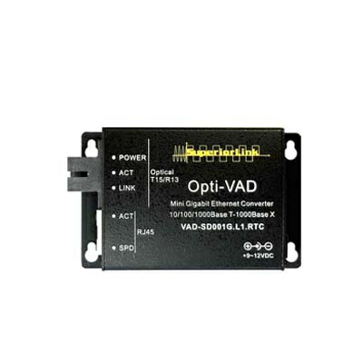 ジョブル VAD-SD001G.L1.RTC 10/ 100/ 1000Mイーサネット光ファイバー伝送 受信器