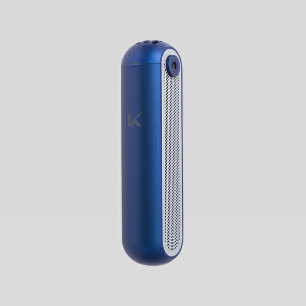 カルテック KL-P02-N 首掛けタイプ ターンド・ケイ MY AIR 花粉フィルター付き（ネイビー）