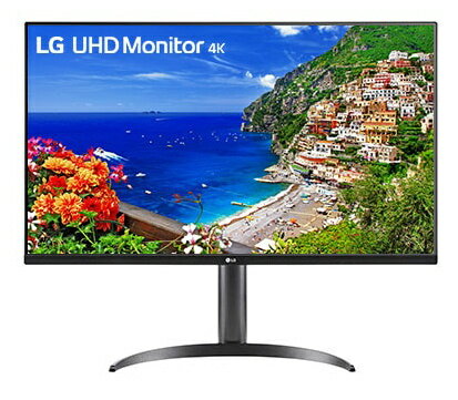 LG電子 32UR550K-B 液晶ディスプレイ 31.5型/ 3840×2160/ HDMI、DisplayPort/ ブラック/ スピーカー：あり/ HDR10
