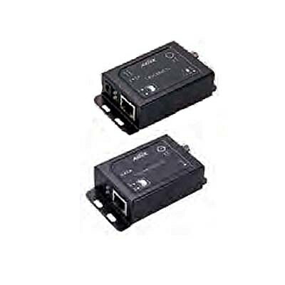 ジョブル XE11-110 kit A PoE Plus対応IP長距離同軸伝送 送信器/ 受信器セット