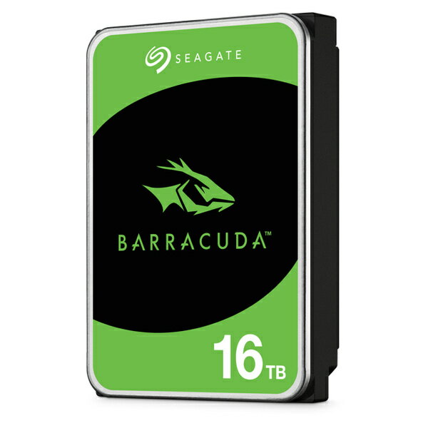 Seagate Seagate BarraCuda 3.5 16TB 内蔵HDD メーカー2年保証 SATA 6.0Gb/ s 512MB 7200rpm ST16000DM001 CMR