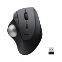 ELECOM M-IT10DRBK トラックボールマウス/ IST/ 36mmボール/ 親指/ 人工ルビー支持/ 無線2.4GHz/ 5ボタン/ ブラック