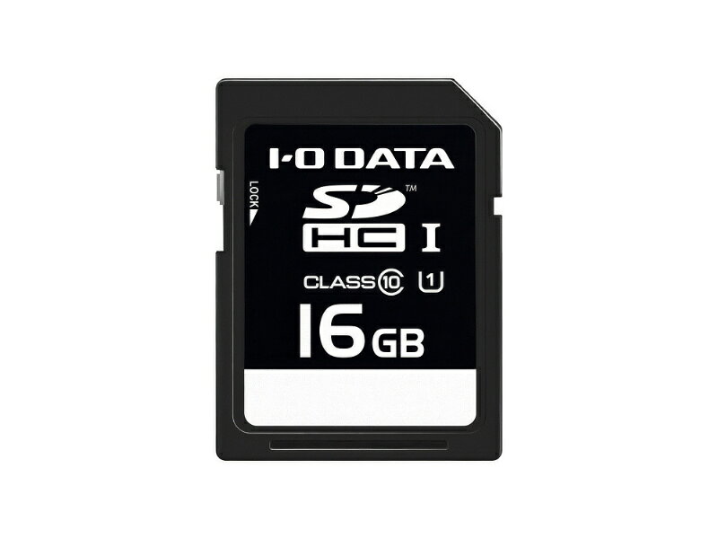 アイオーデータ SDU1-16G/NC UHS-I UHS スピードクラス1対応 SDメモリーカード 16GB