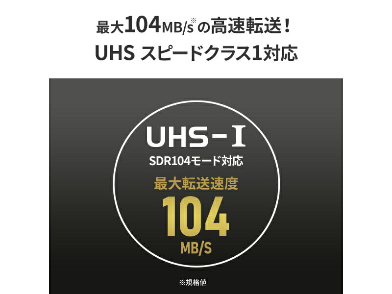 アイオーデータ MSDU1-128G/NC UHS-I UHS スピードクラス1対応microSDメモリーカー...