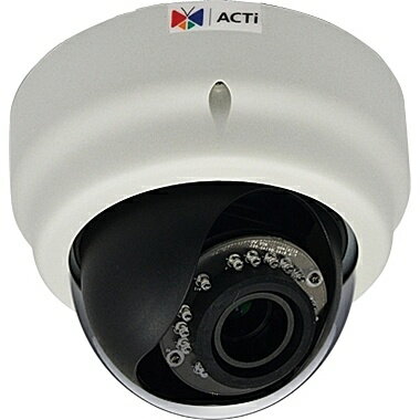 ACTi Corporation E62A 3-Megapixel 屋内ドームカメラ（D/ N、Basic WDR）