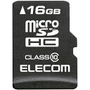 ELECOM MF-MSD016GC10R microSDHCカード/ データ復旧サービス付/ Class10/ 16GB(2)