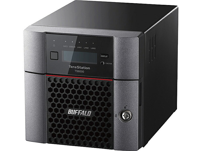 バッファロー TS6200DN0802 TeraStation TS6200DNシリーズ 2ベイ デスクトップNAS 8TB