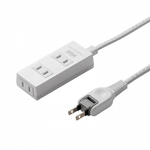 サンワサプライ TAP-TSH35N2 火災予防タップ・5m・ホワイト