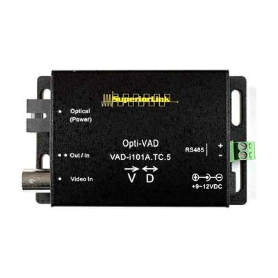 ジョブル VAD-i101A.TC.5 コンポジット用1映像＋RS485光ファイバー伝送 送信器